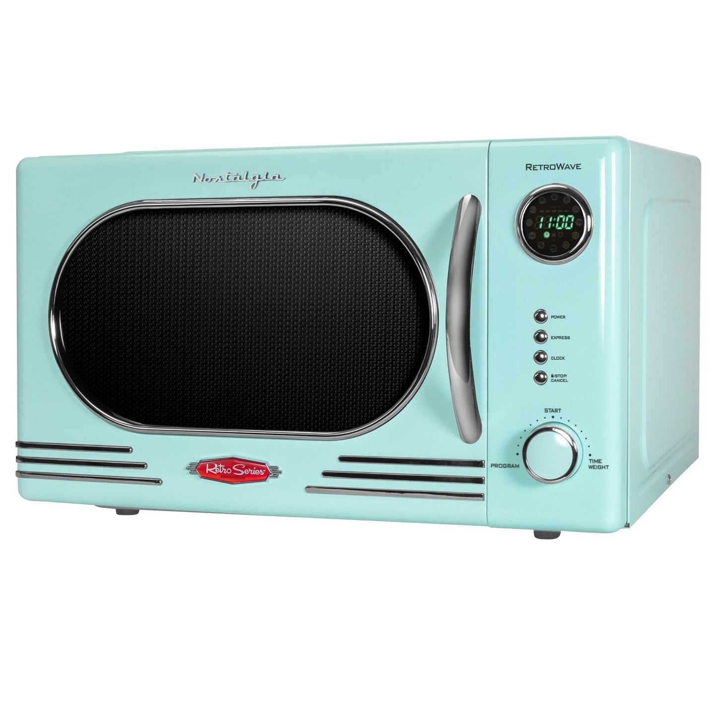 Nostalgie-Retro-Tischmikrowelle 1,1 Kubikfuß & 1000 Watt
