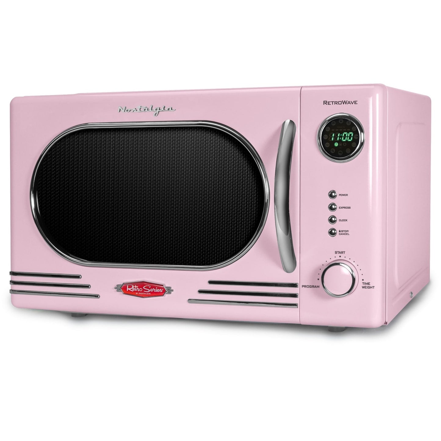 Nostalgie-Retro-Tischmikrowelle 1,1 Kubikfuß & 1000 Watt