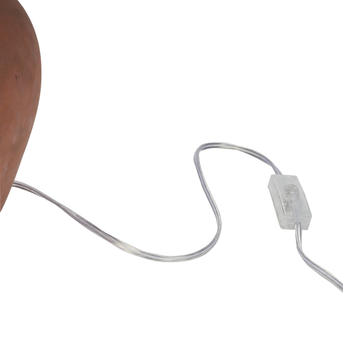 Nourison 20 Rustikale Keramiktopf-Tischlampe