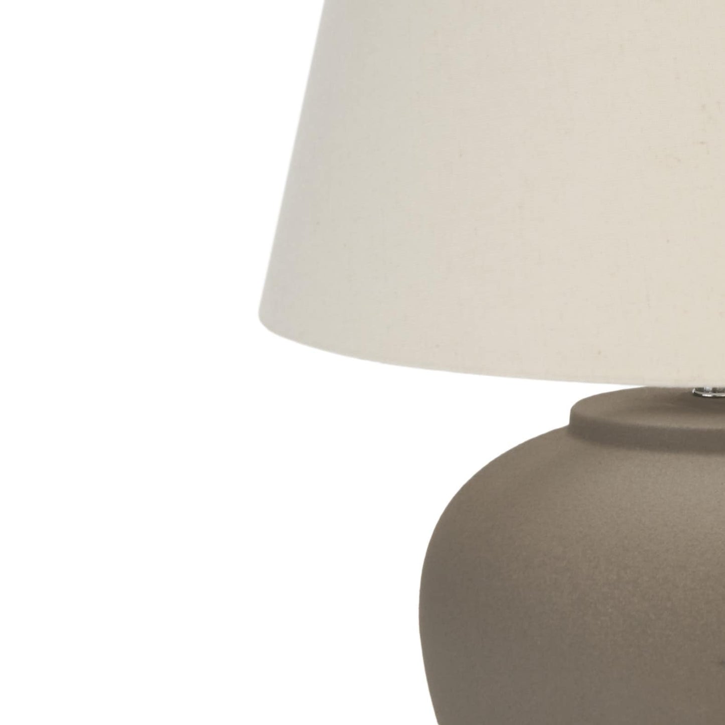 Nourison 20 Rustikale Keramiktopf-Tischlampe