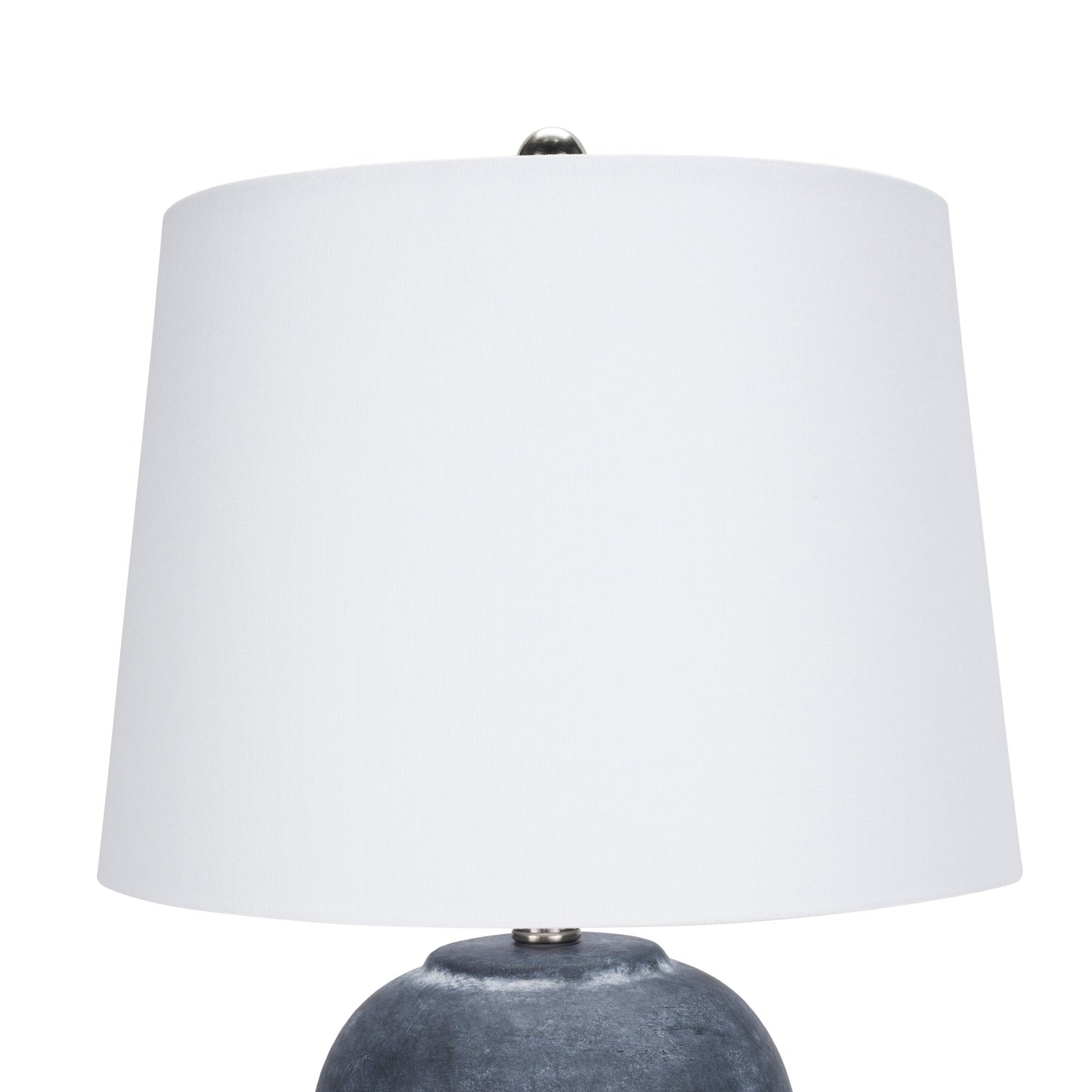 Nourison 23 Tischlampe aus unglasierter Keramik im Glas