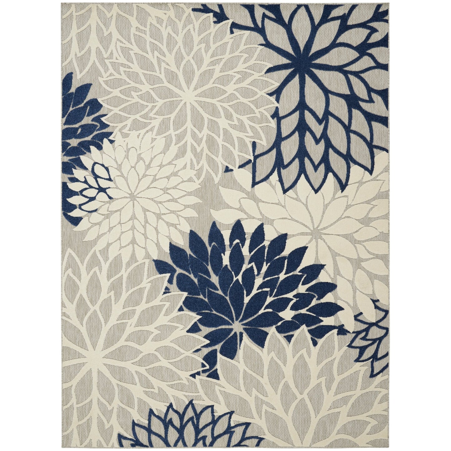 Nourison Aloha Floral Moderner Teppich für drinnen und draußen