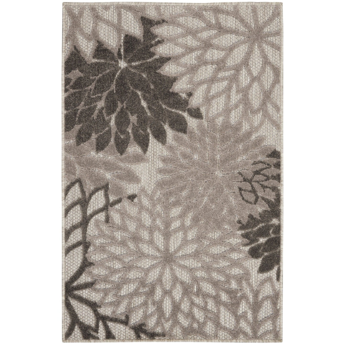 Nourison Aloha Floral Moderner Teppich für drinnen und draußen
