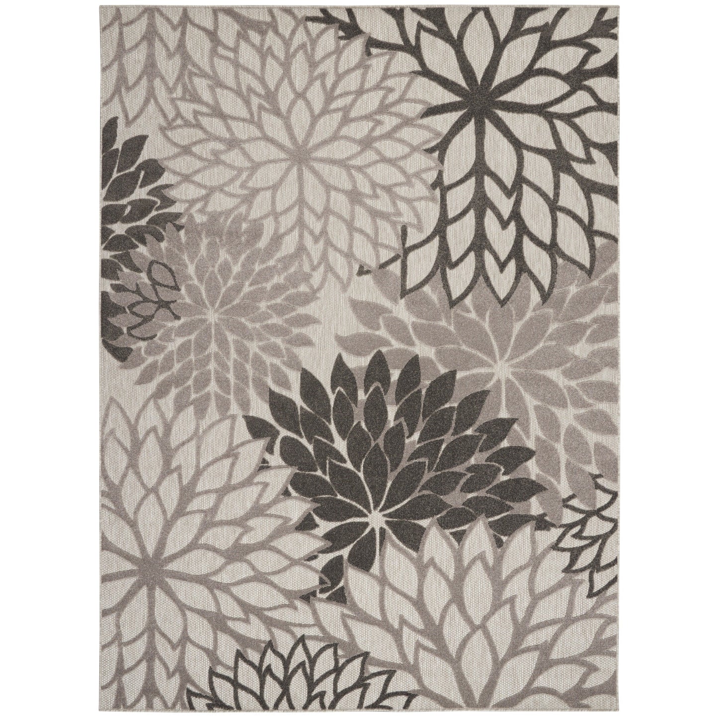 Nourison Aloha Floral Moderner Teppich für drinnen und draußen