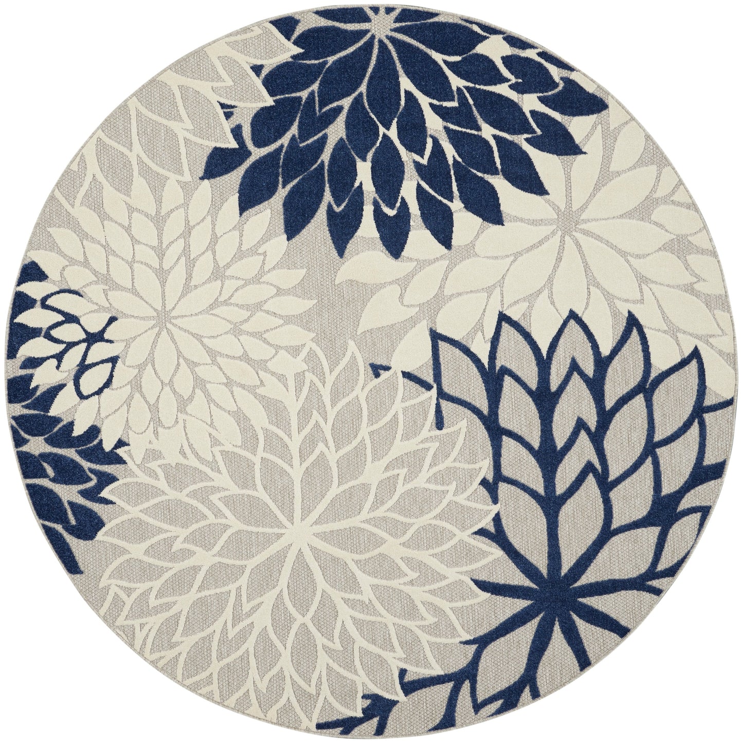 Nourison Aloha Floral Moderner Teppich für drinnen und draußen