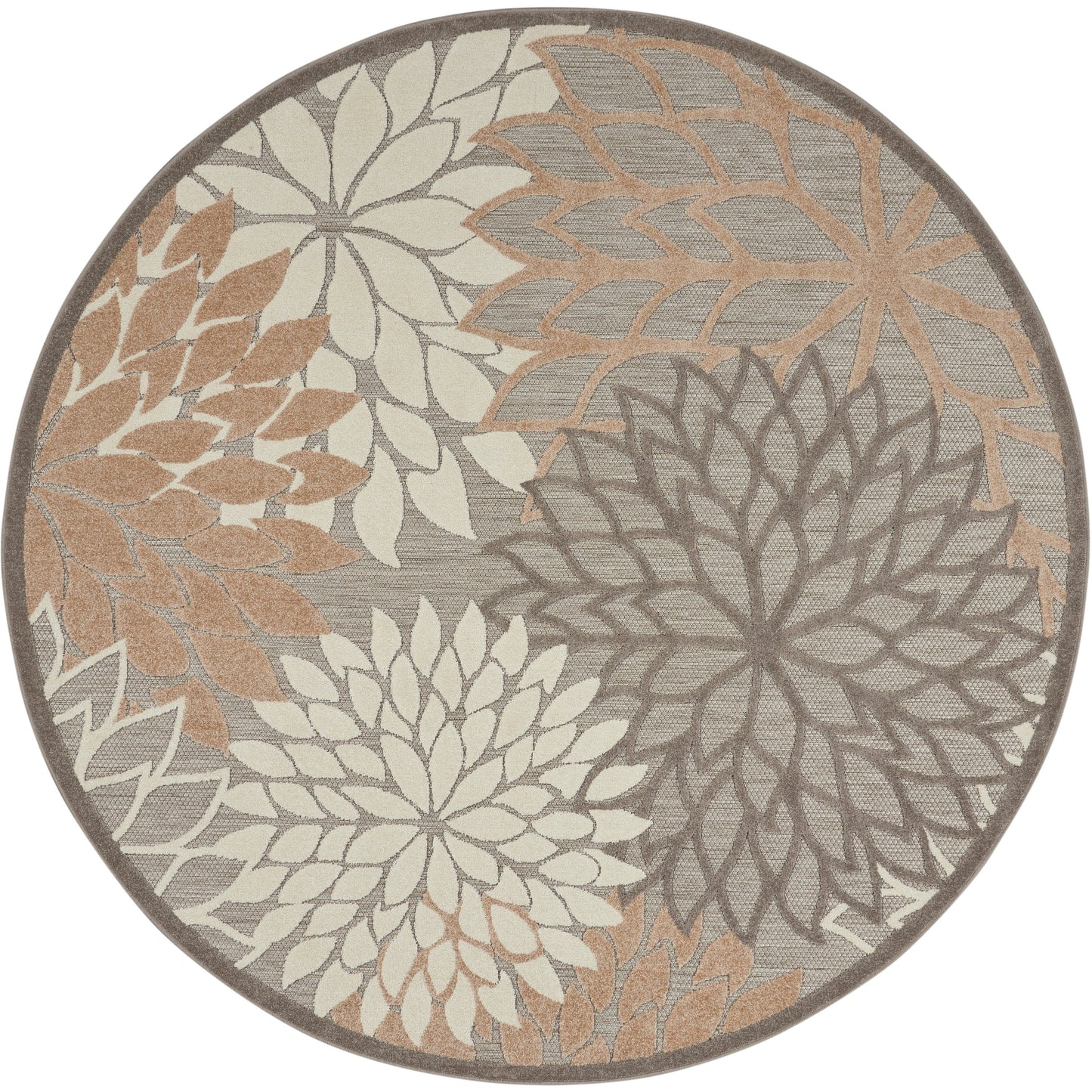 Nourison Aloha Floral Moderner Teppich für drinnen und draußen