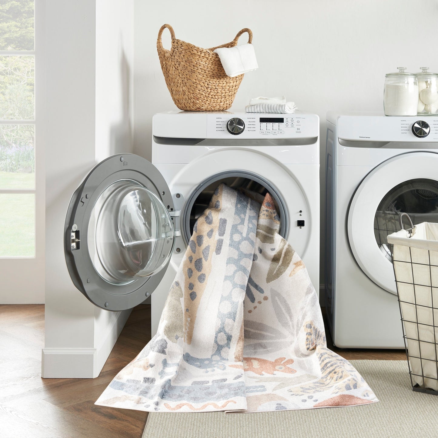 Nourison Astra – maschinenwaschbarer Teppich mit Tiermuster