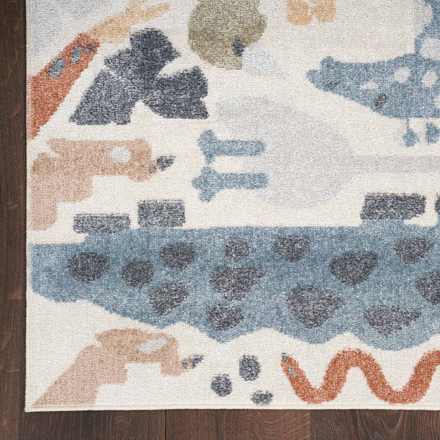 Nourison Astra – maschinenwaschbarer Teppich mit Tiermuster