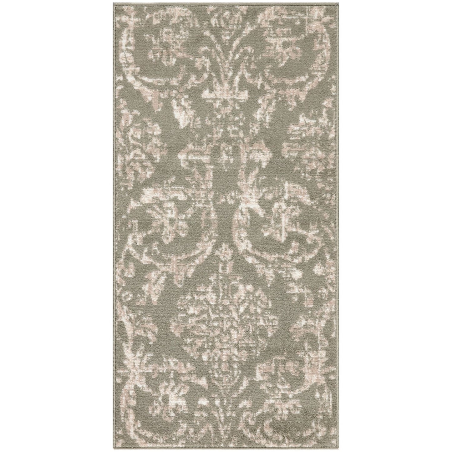 Nourison Jubilant Vintage Farmhouse Damask Area Rug