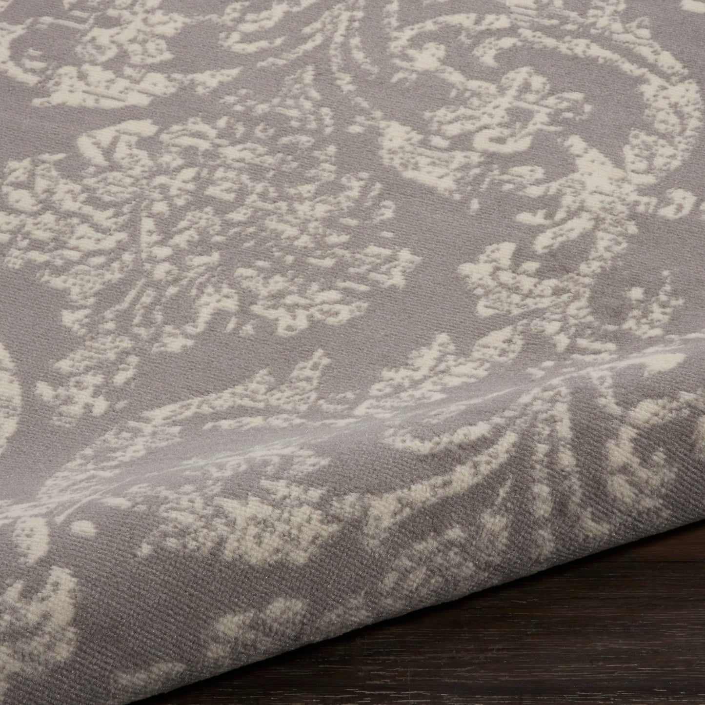 Nourison Jubilant Vintage Farmhouse Damask Area Rug