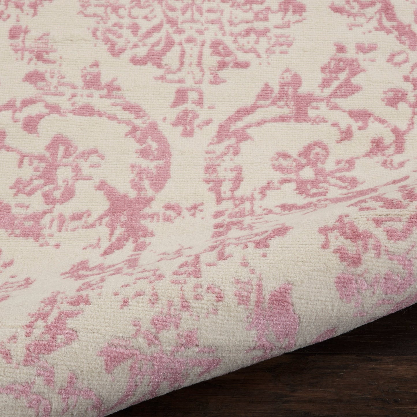 Nourison Jubilant Vintage Farmhouse Damask Area Rug