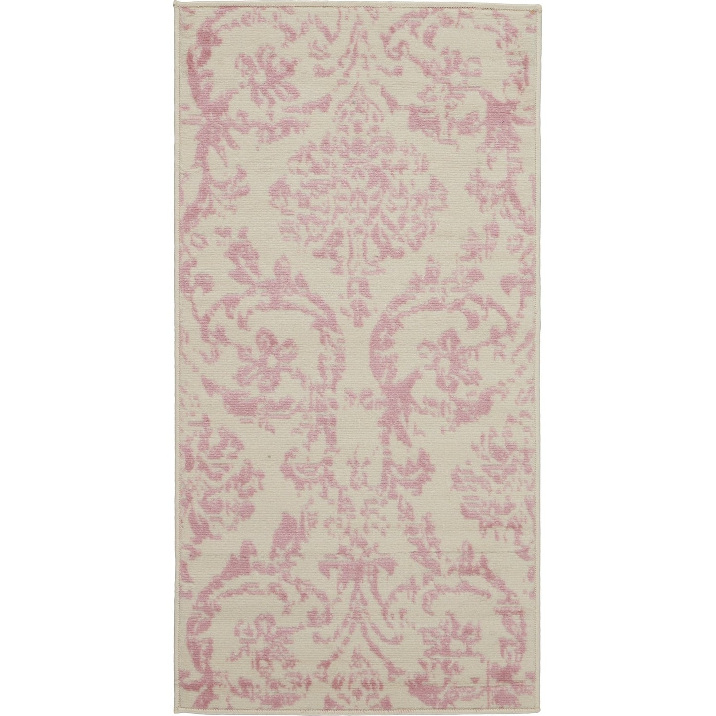 Nourison Jubilant Vintage Farmhouse Damask Area Rug