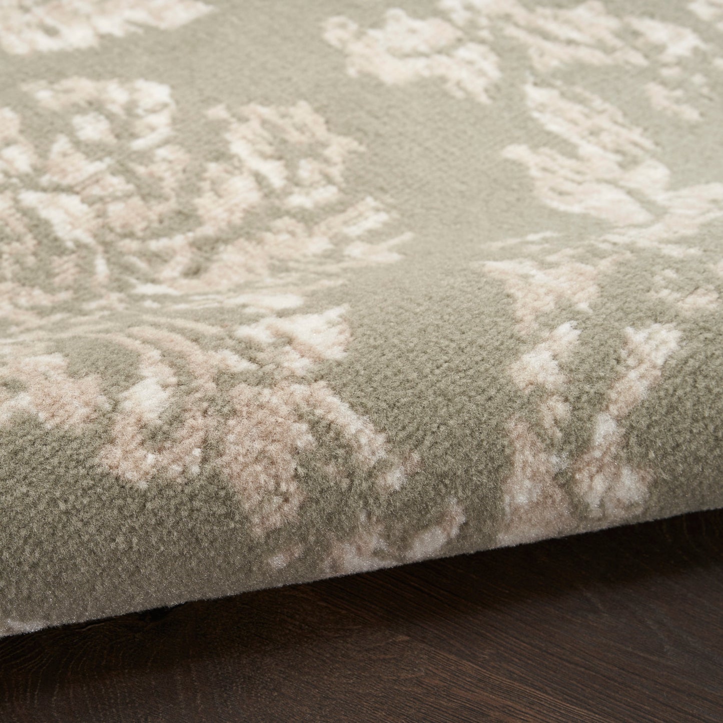 Nourison Jubilant Vintage Farmhouse Damask Area Rug