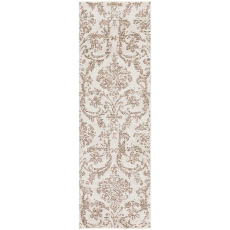 Nourison Jubilant Vintage Farmhouse Damask Area Rug