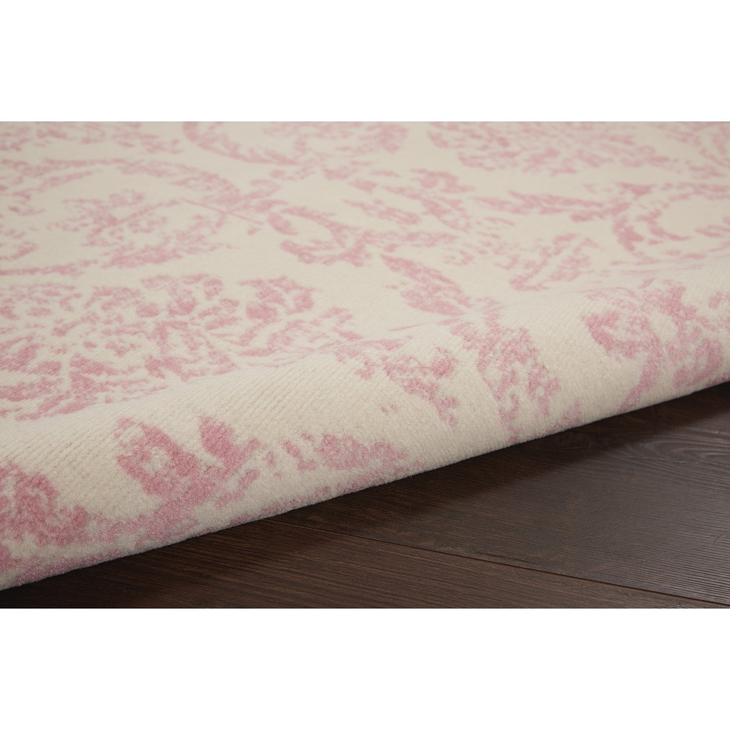 Nourison Jubilant Vintage Farmhouse Damask Area Rug