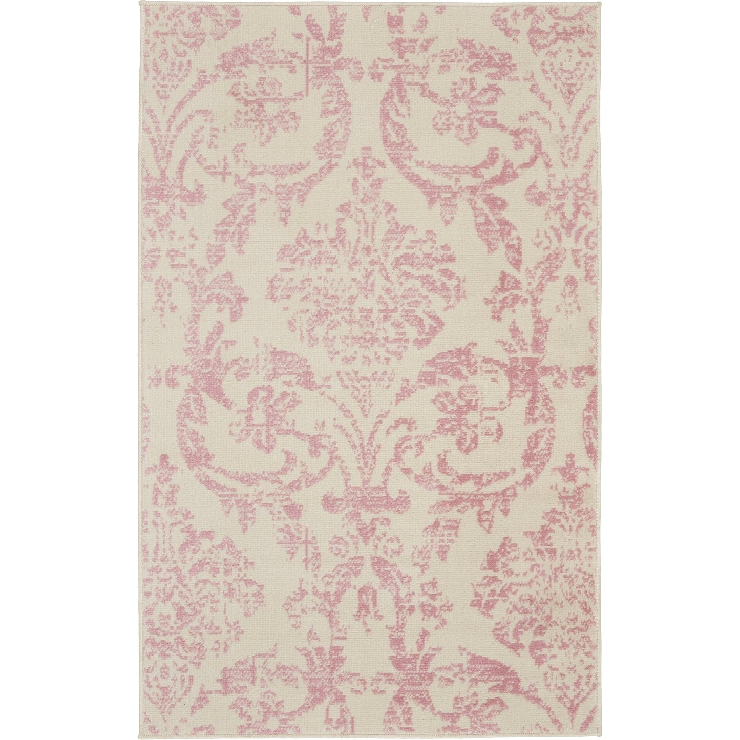 Nourison Jubilant Vintage Farmhouse Damask Area Rug