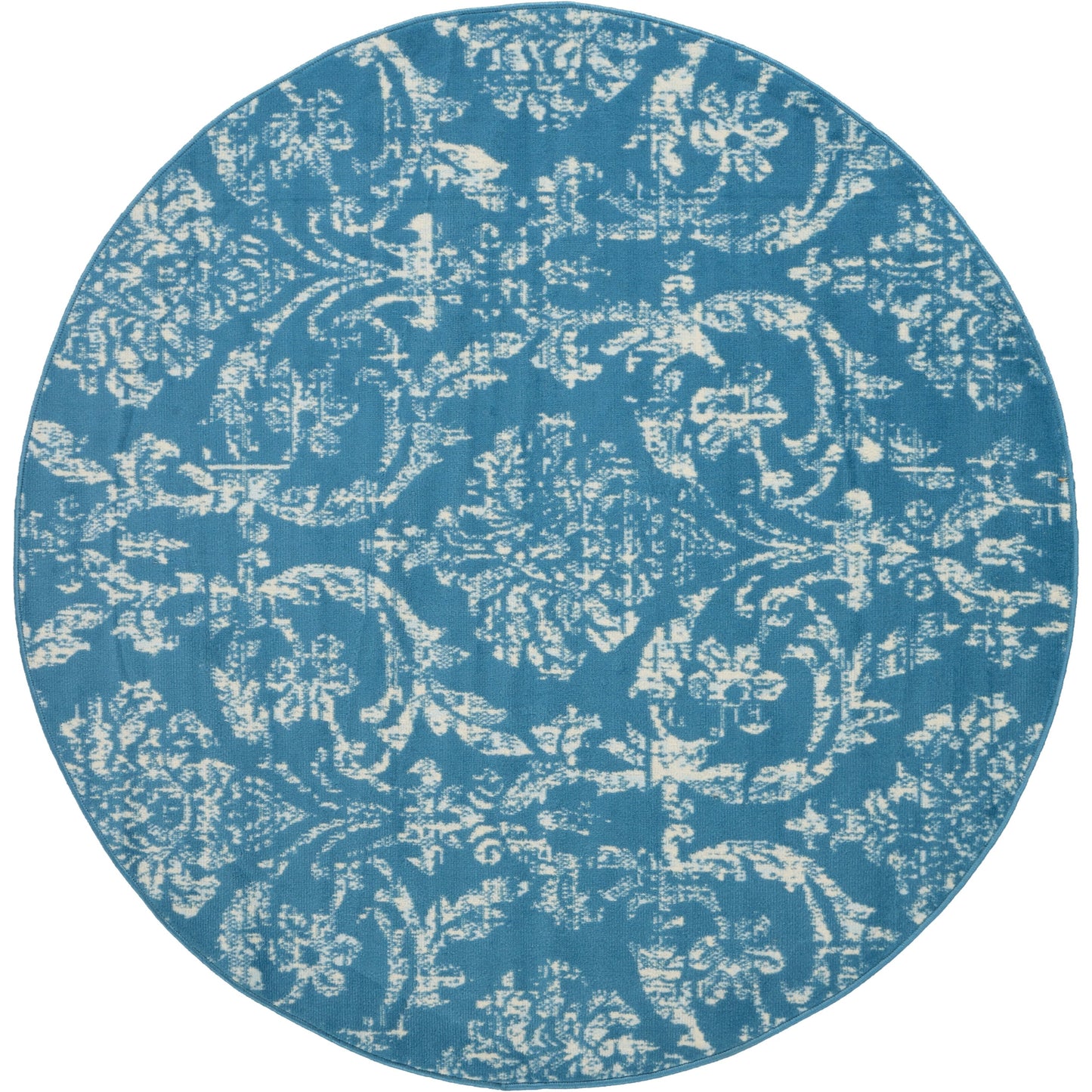 Nourison Jubilant Vintage Farmhouse Damask Area Rug