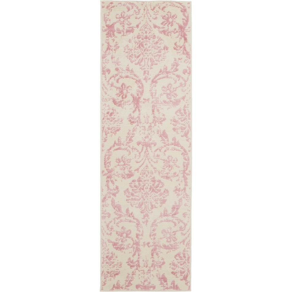 Nourison Jubilant Vintage Farmhouse Damask Area Rug