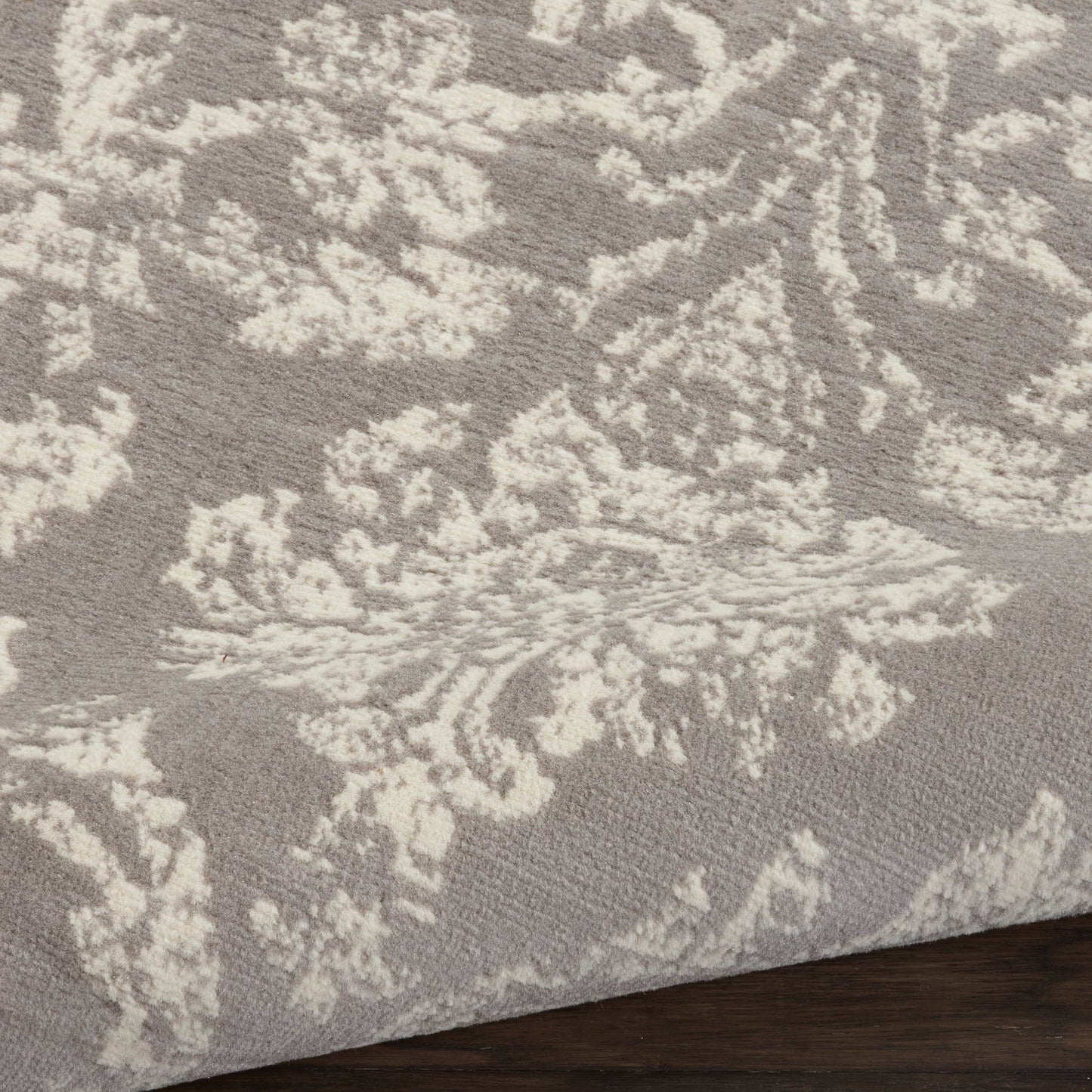Nourison Jubilant Vintage Farmhouse Damask Area Rug