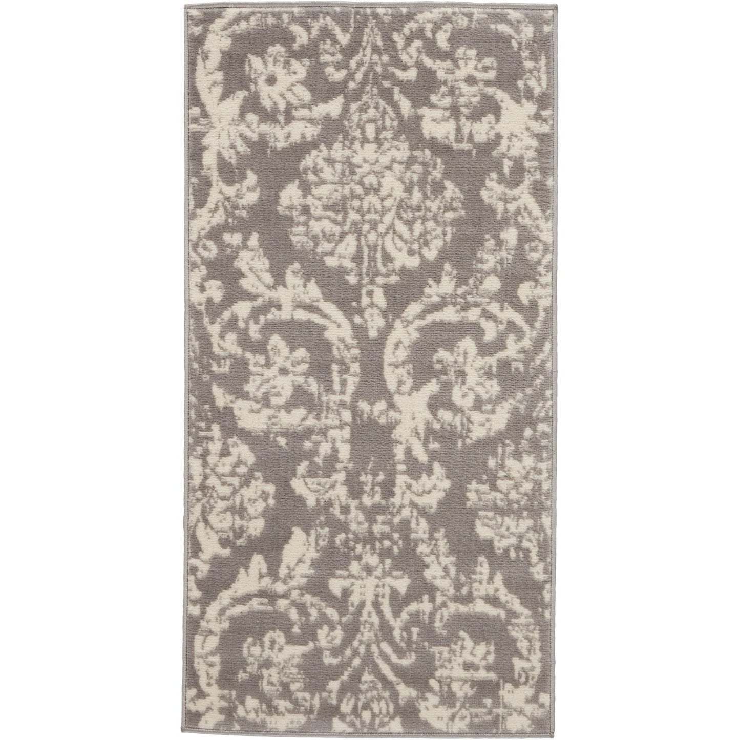 Nourison Jubilant Vintage Farmhouse Damask Area Rug