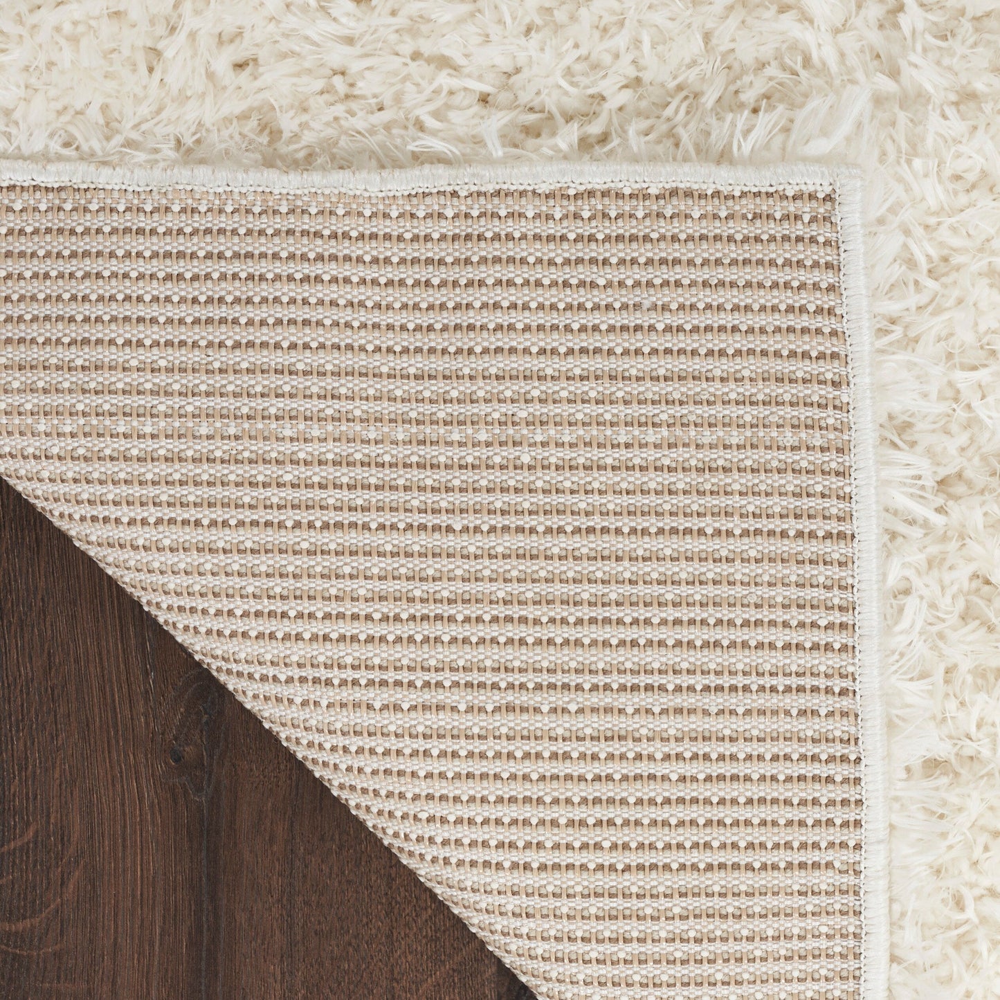 Nourison Lush Shag Moderner, massiver Shag-Teppich