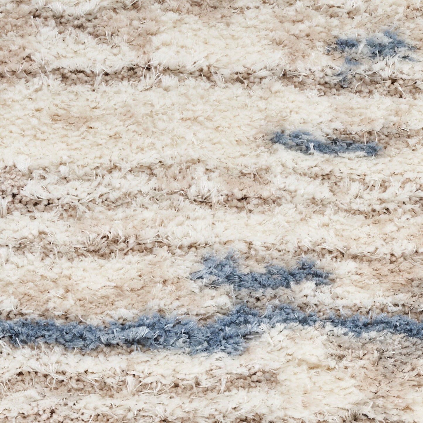 Nourison Luxuriöser Shag Abstract Glam Ultra Plüsch-Teppich