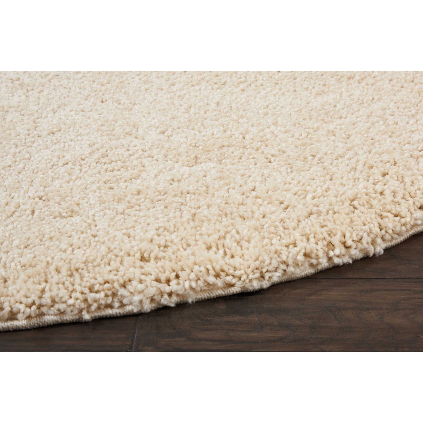 Nourison Malibu Shag Moderner Plüsch-Teppich in fester Ausführung