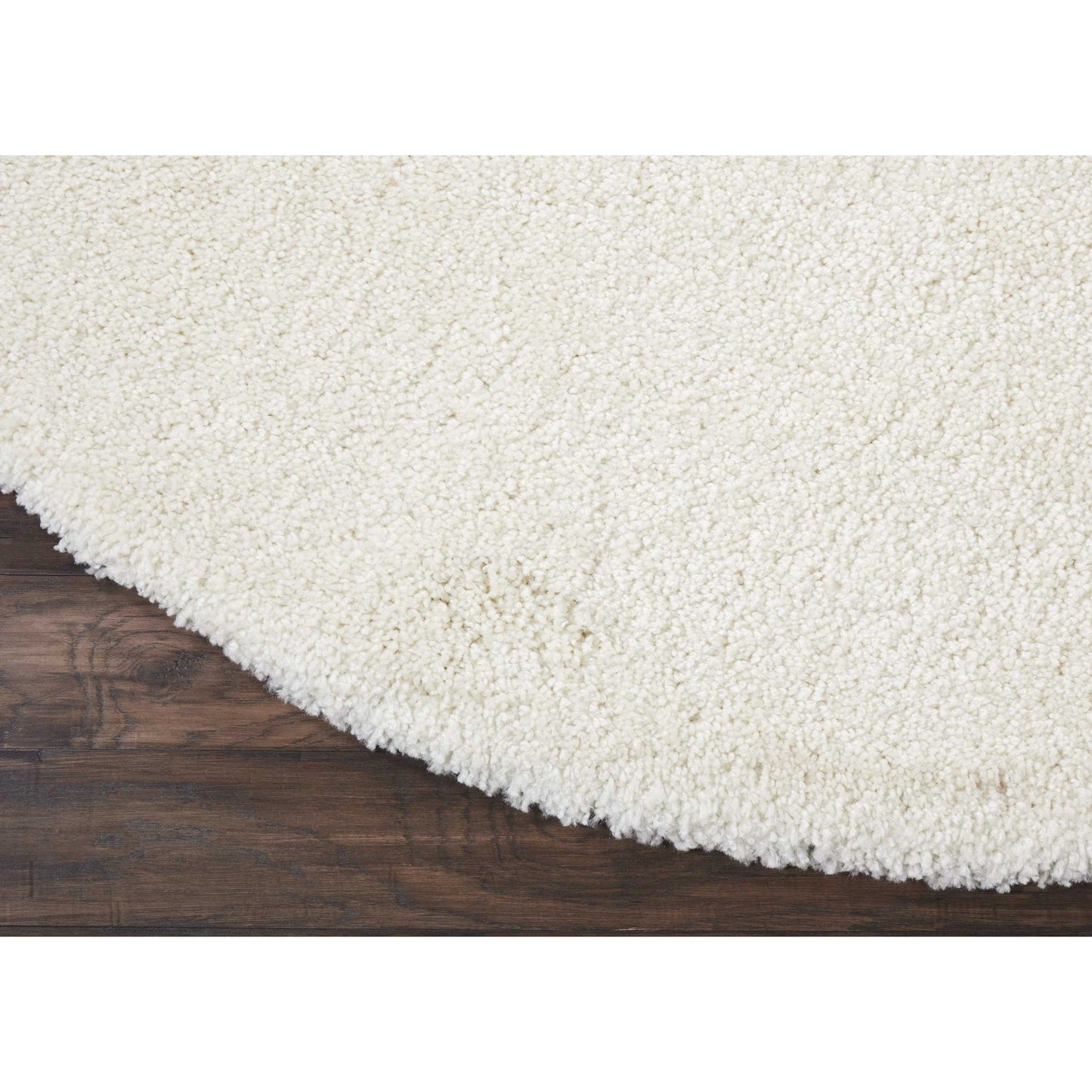 Nourison Malibu Shag Moderner Plüsch-Teppich in fester Ausführung
