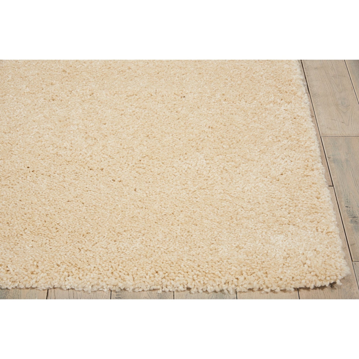 Nourison Malibu Shag Moderner Plüsch-Teppich in fester Ausführung
