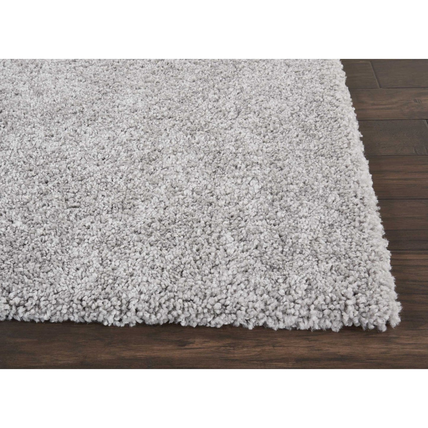 Nourison Malibu Shag Moderner Plüsch-Teppich in fester Ausführung
