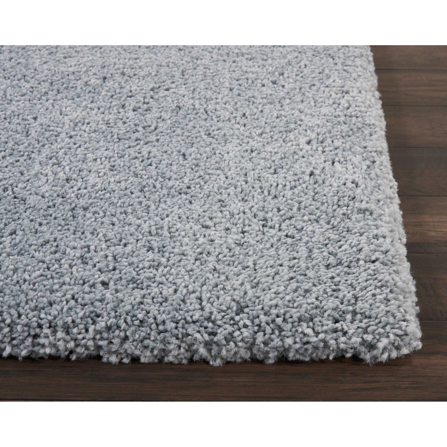 Nourison Malibu Shag Moderner Plüsch-Teppich in fester Ausführung