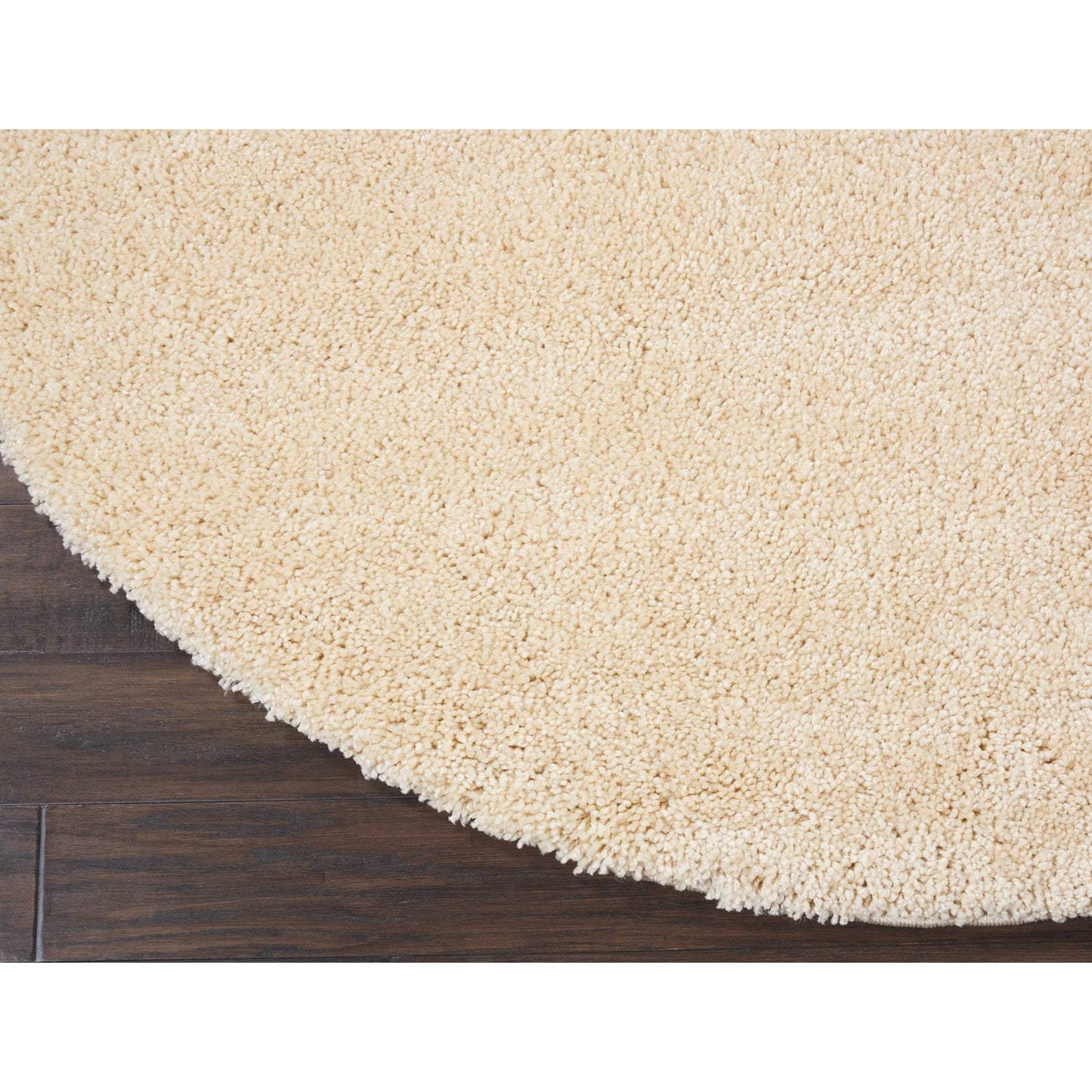 Nourison Malibu Shag Moderner Plüsch-Teppich in fester Ausführung
