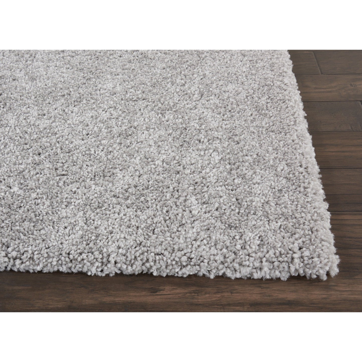 Nourison Malibu Shag Moderner Plüsch-Teppich in fester Ausführung