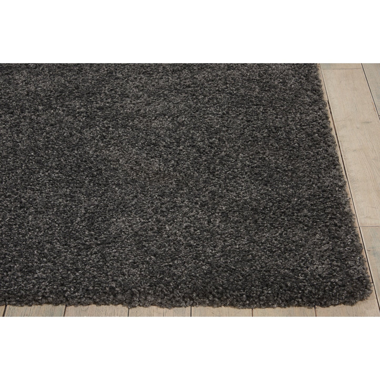 Nourison Malibu Shag Moderner Plüsch-Teppich in fester Ausführung