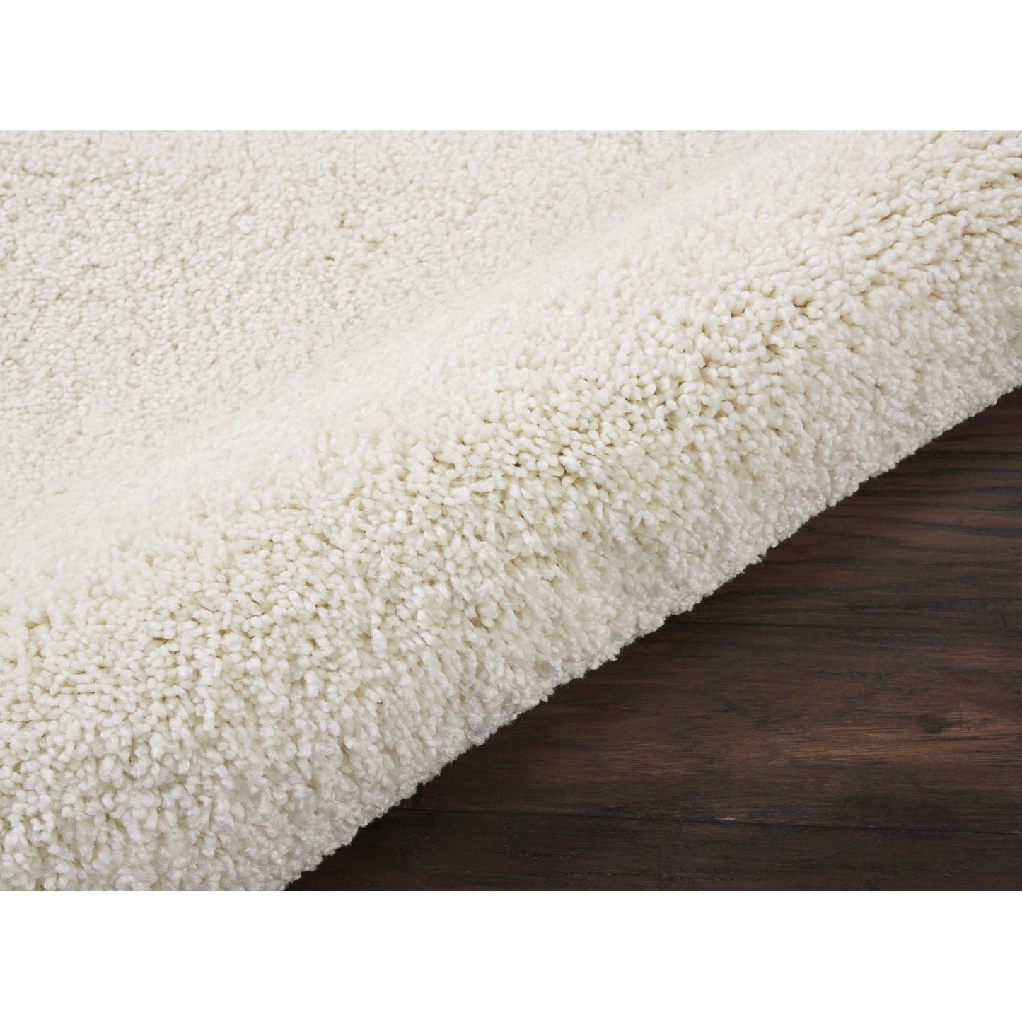 Nourison Malibu Shag Moderner Plüsch-Teppich in fester Ausführung