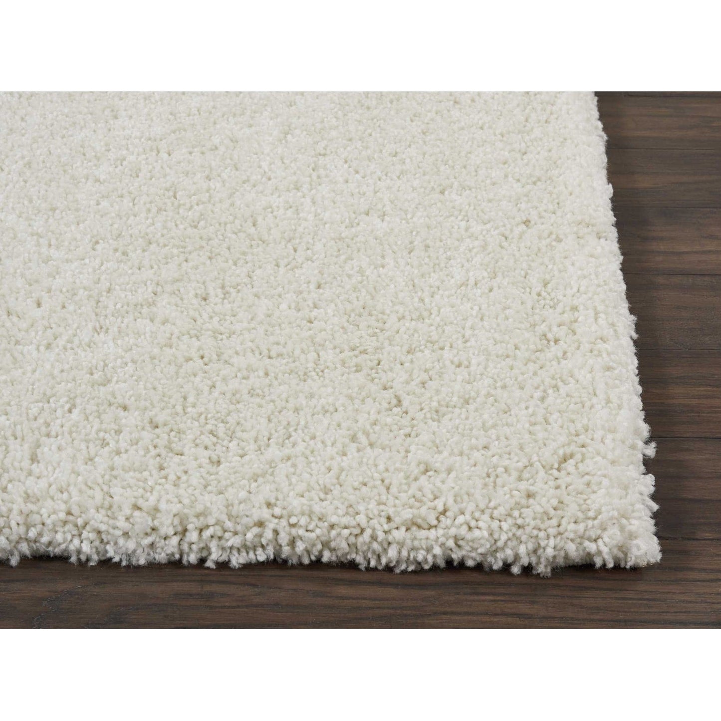 Nourison Malibu Shag Moderner Plüsch-Teppich in fester Ausführung
