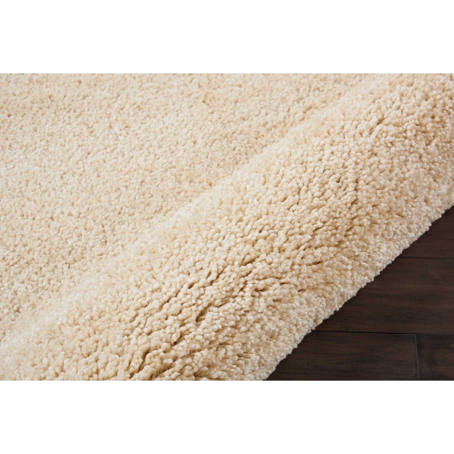 Nourison Malibu Shag Moderner Plüsch-Teppich in fester Ausführung