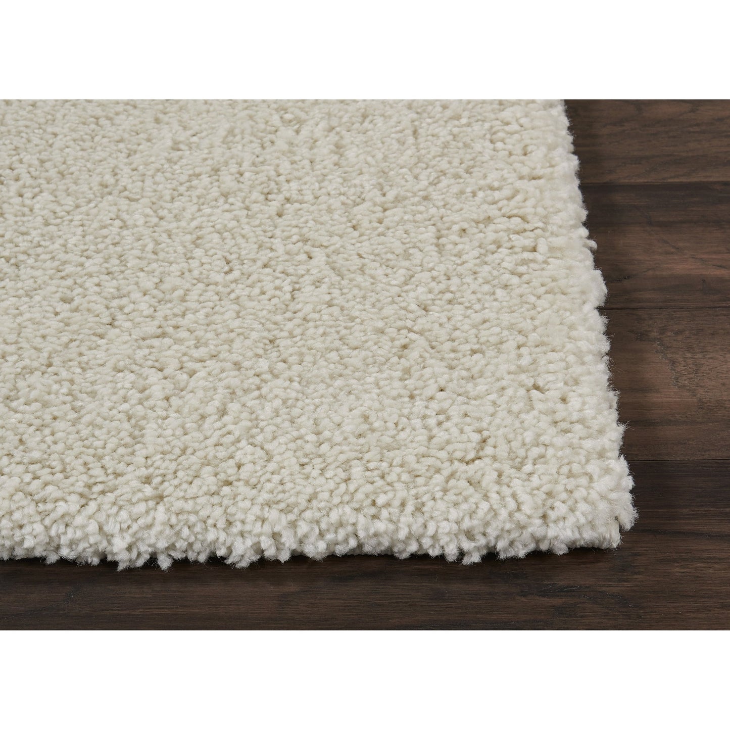 Nourison Malibu Shag Moderner Plüsch-Teppich in fester Ausführung