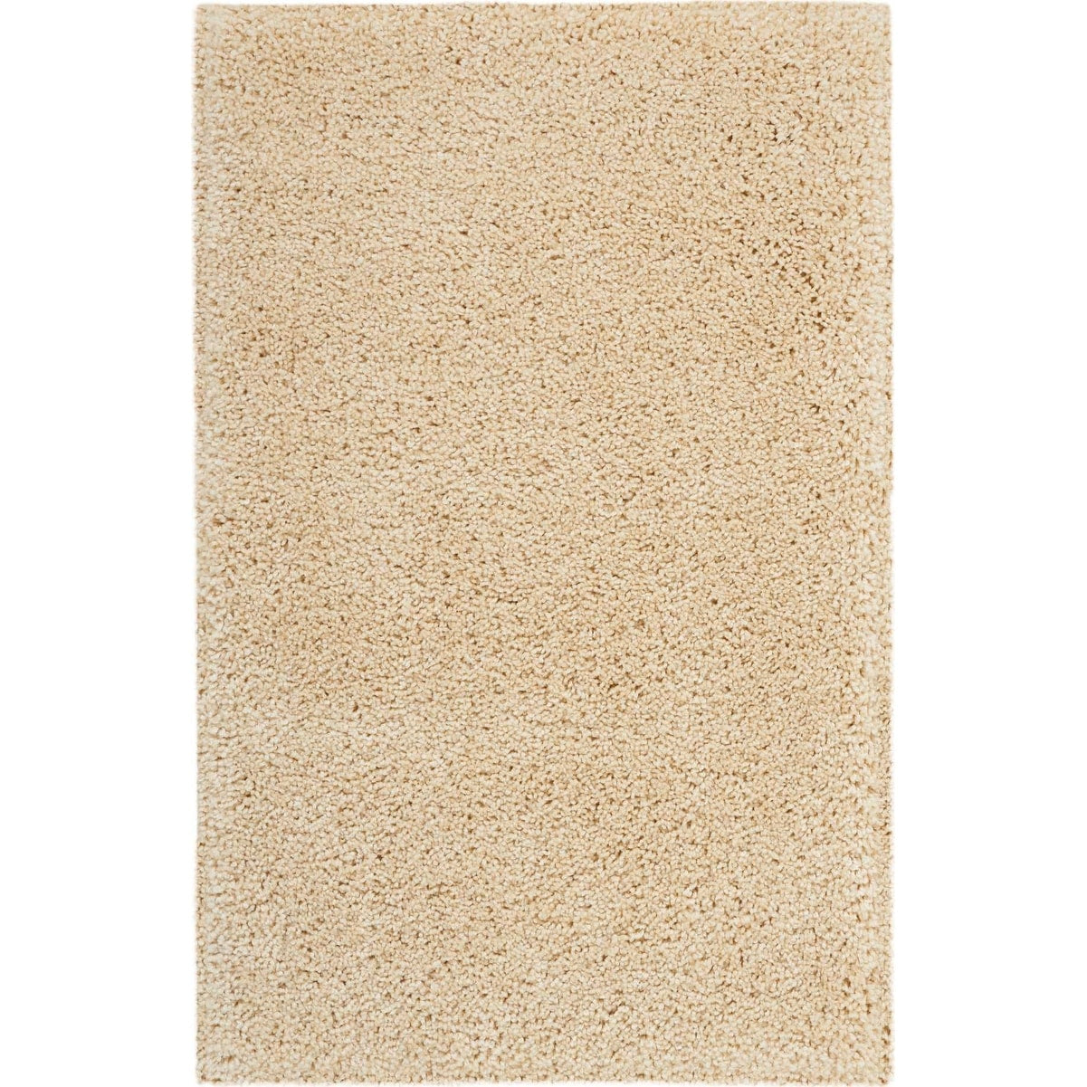 Nourison Malibu Shag Moderner Plüsch-Teppich in fester Ausführung