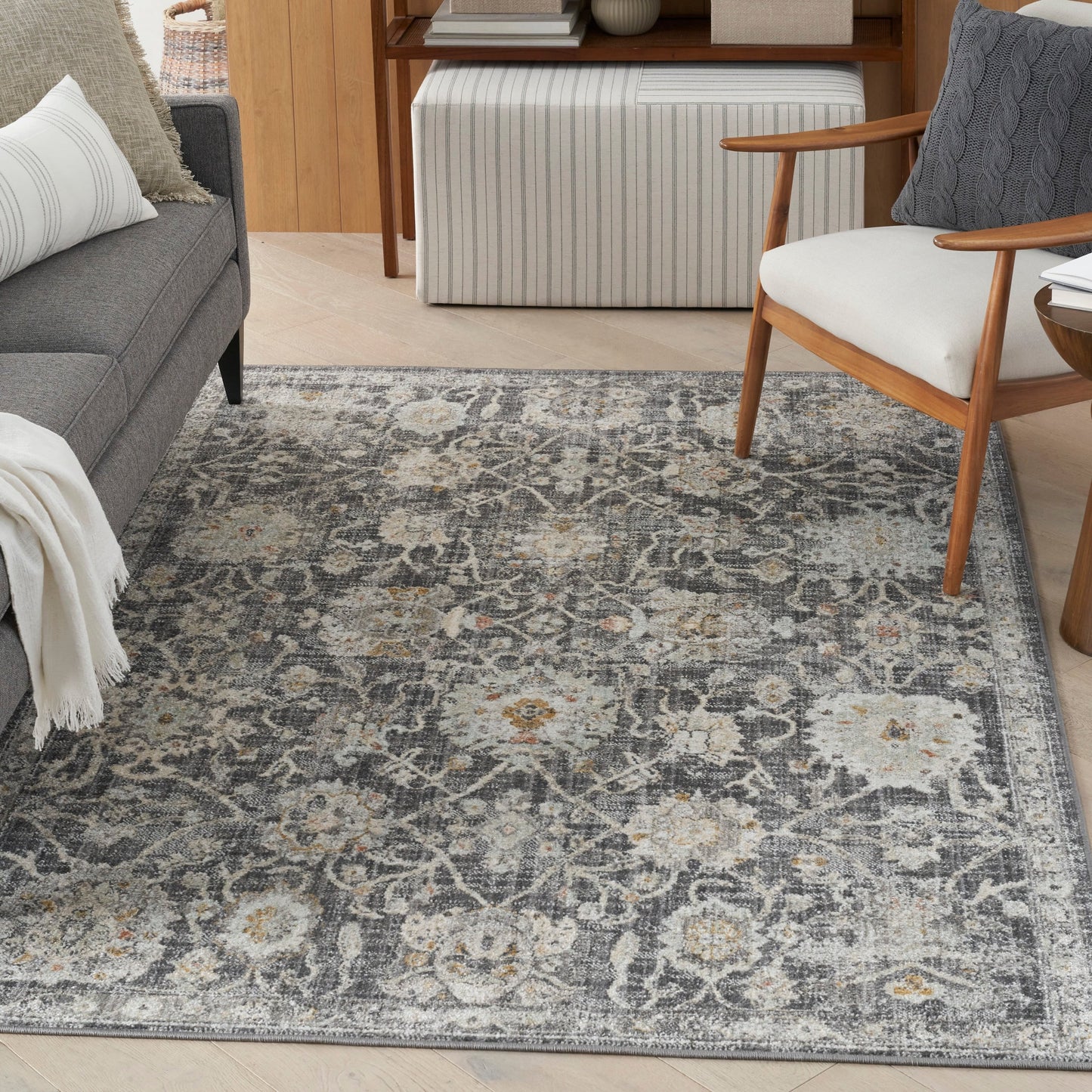 Nourison Oushak Home Perserteppich für den Innenbereich