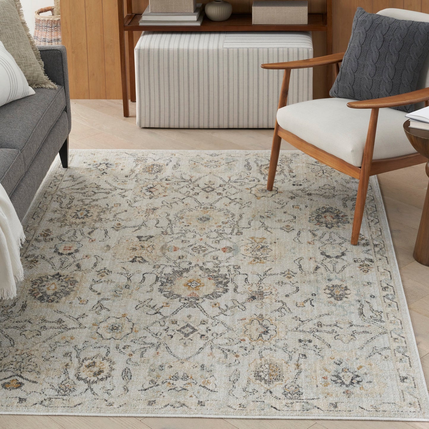 Nourison Oushak Home Perserteppich für den Innenbereich