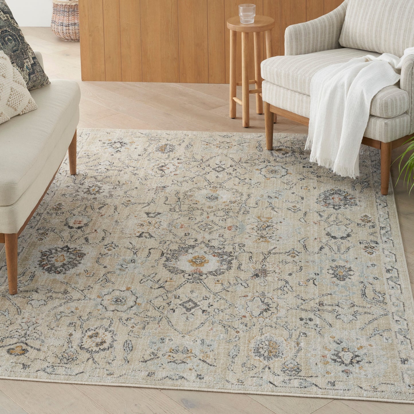 Nourison Oushak Home Perserteppich für den Innenbereich