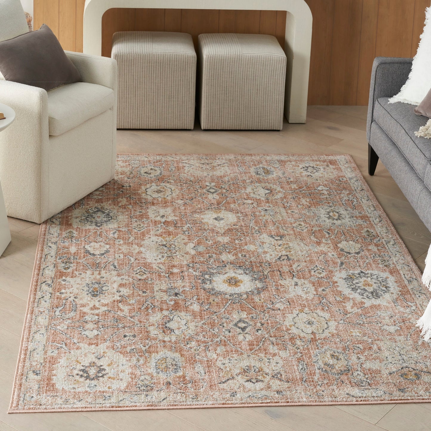 Nourison Oushak Home Perserteppich für den Innenbereich