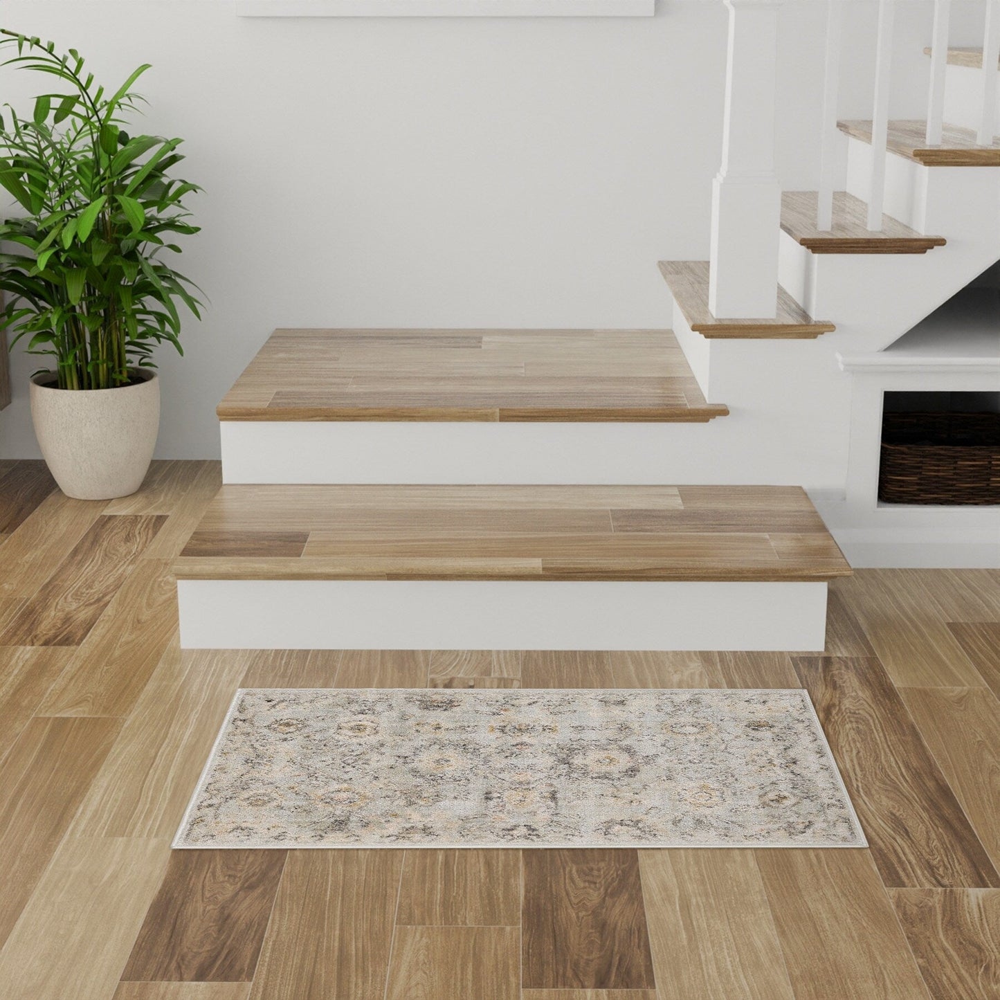 Nourison Oushak Home Perserteppich für den Innenbereich