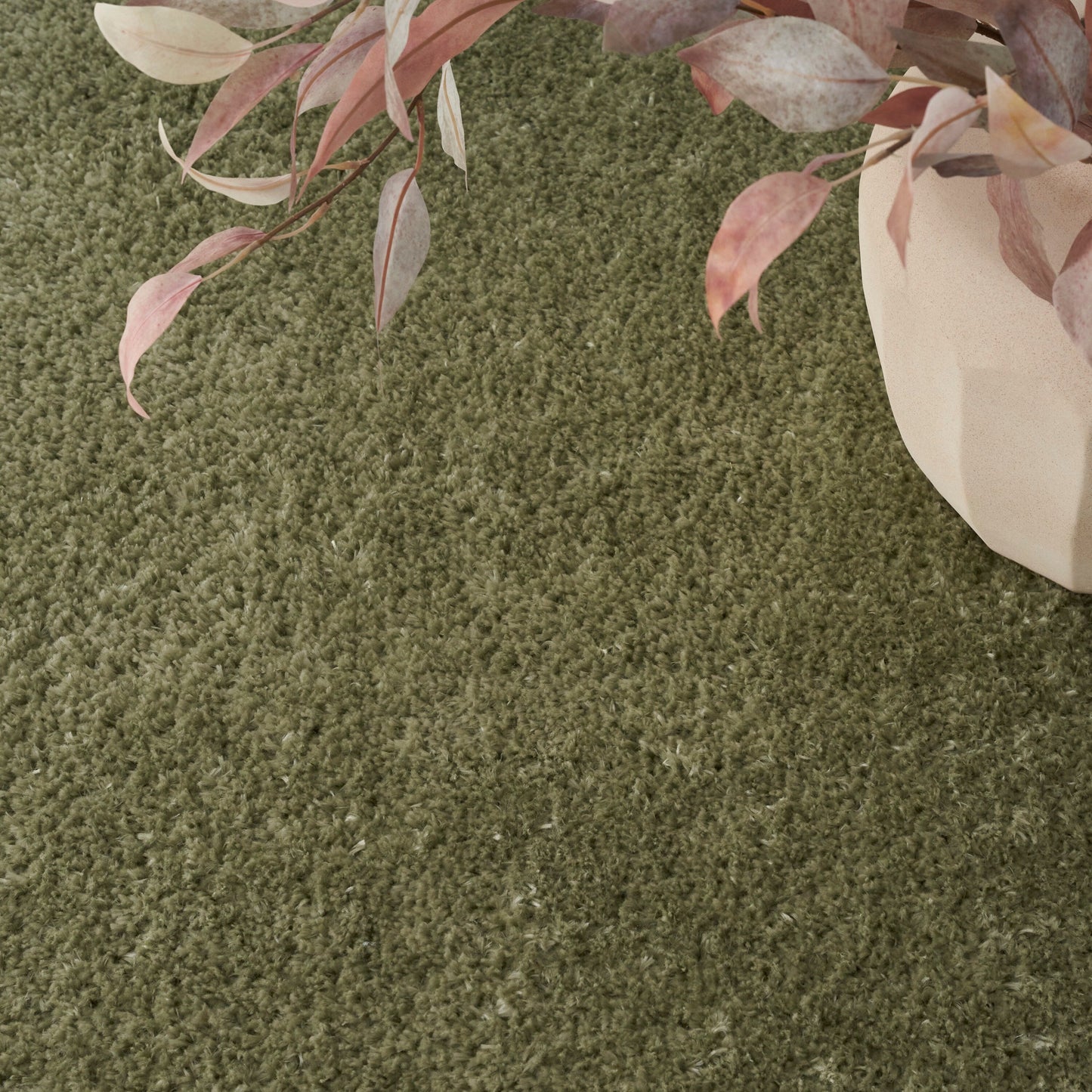 Nourison Pacific Shag Indoor only Solid Area Rug