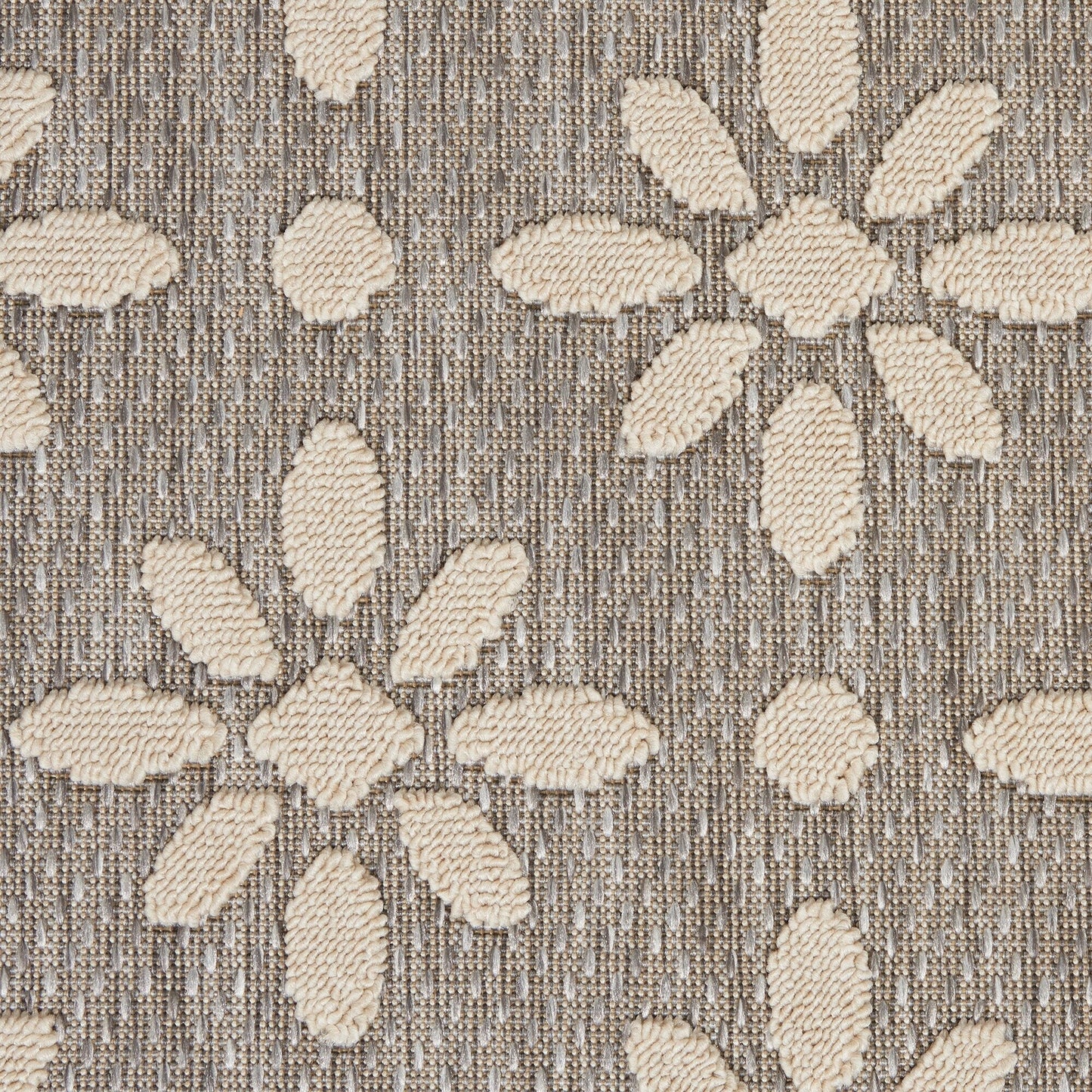 Nourison Palamos Modern Floral Hi Low Geometric Indoor Outdoor Area Rug