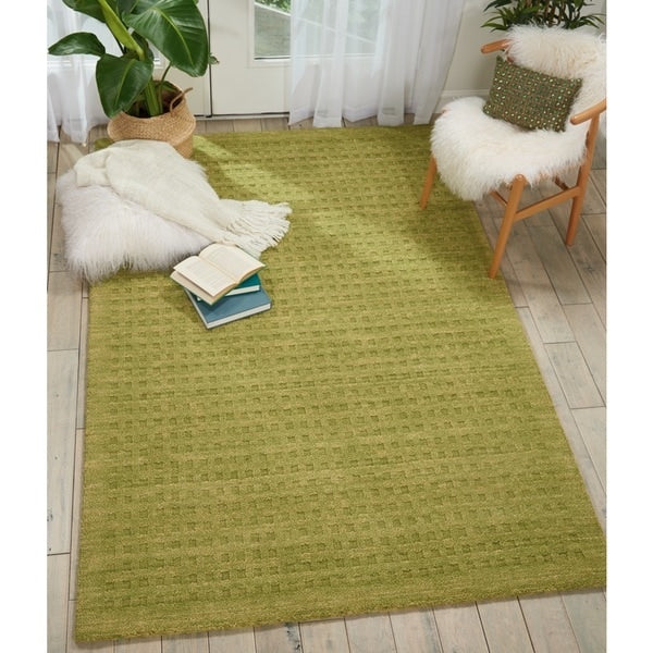 Handgewebter Wollteppich Nourison Perris