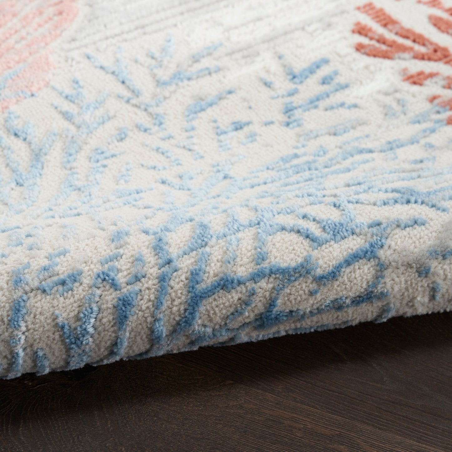Nourison Pompeii Coastal Beach Muscheln und Korallen Bereich Teppich
