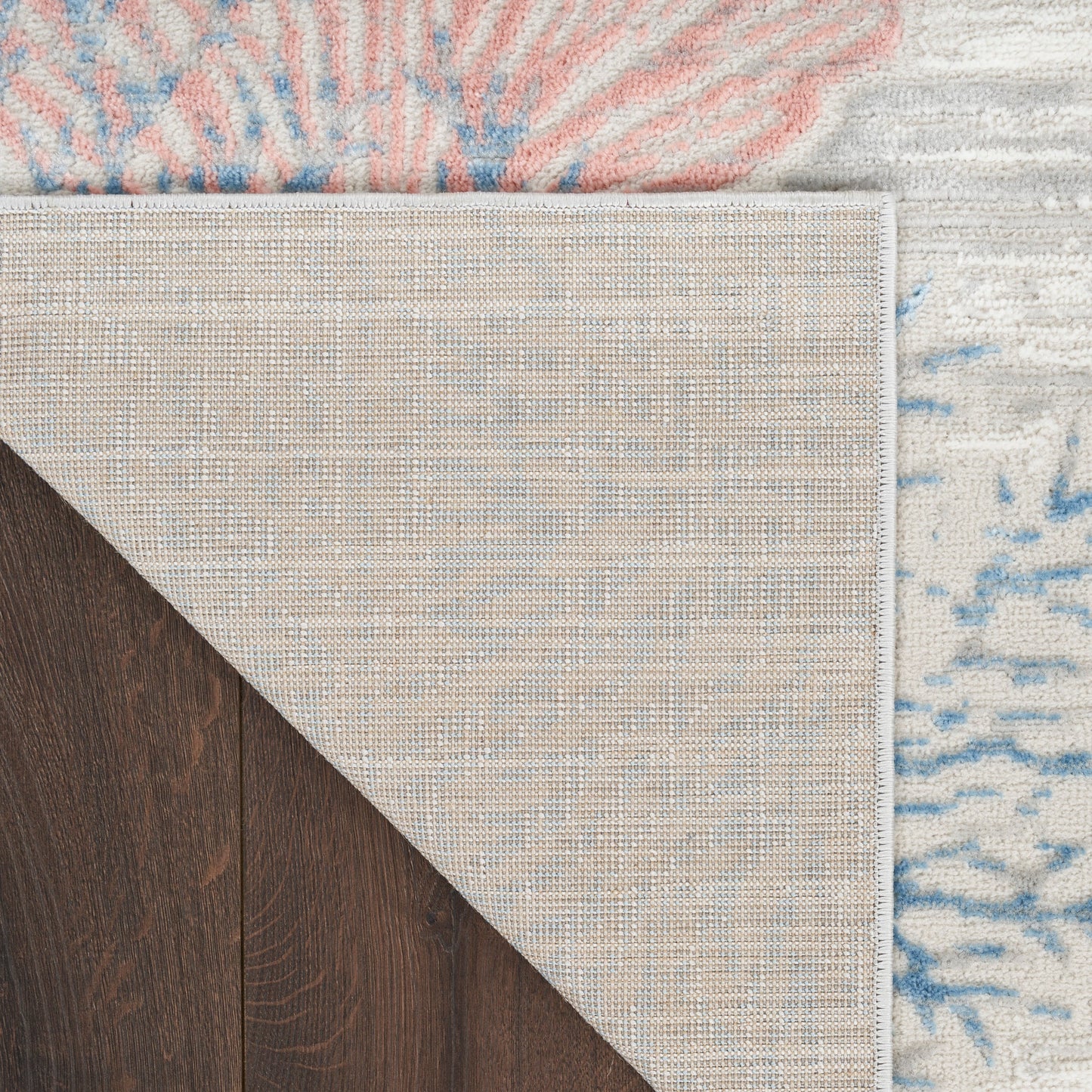 Nourison Pompeii Coastal Beach Muscheln und Korallen Bereich Teppich
