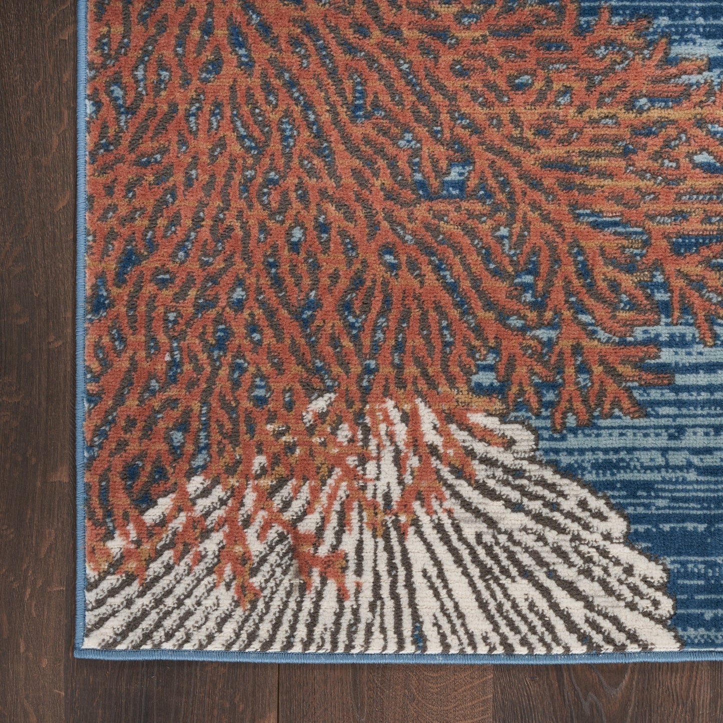 Nourison Pompeii Coastal Beach Muscheln und Korallen Bereich Teppich